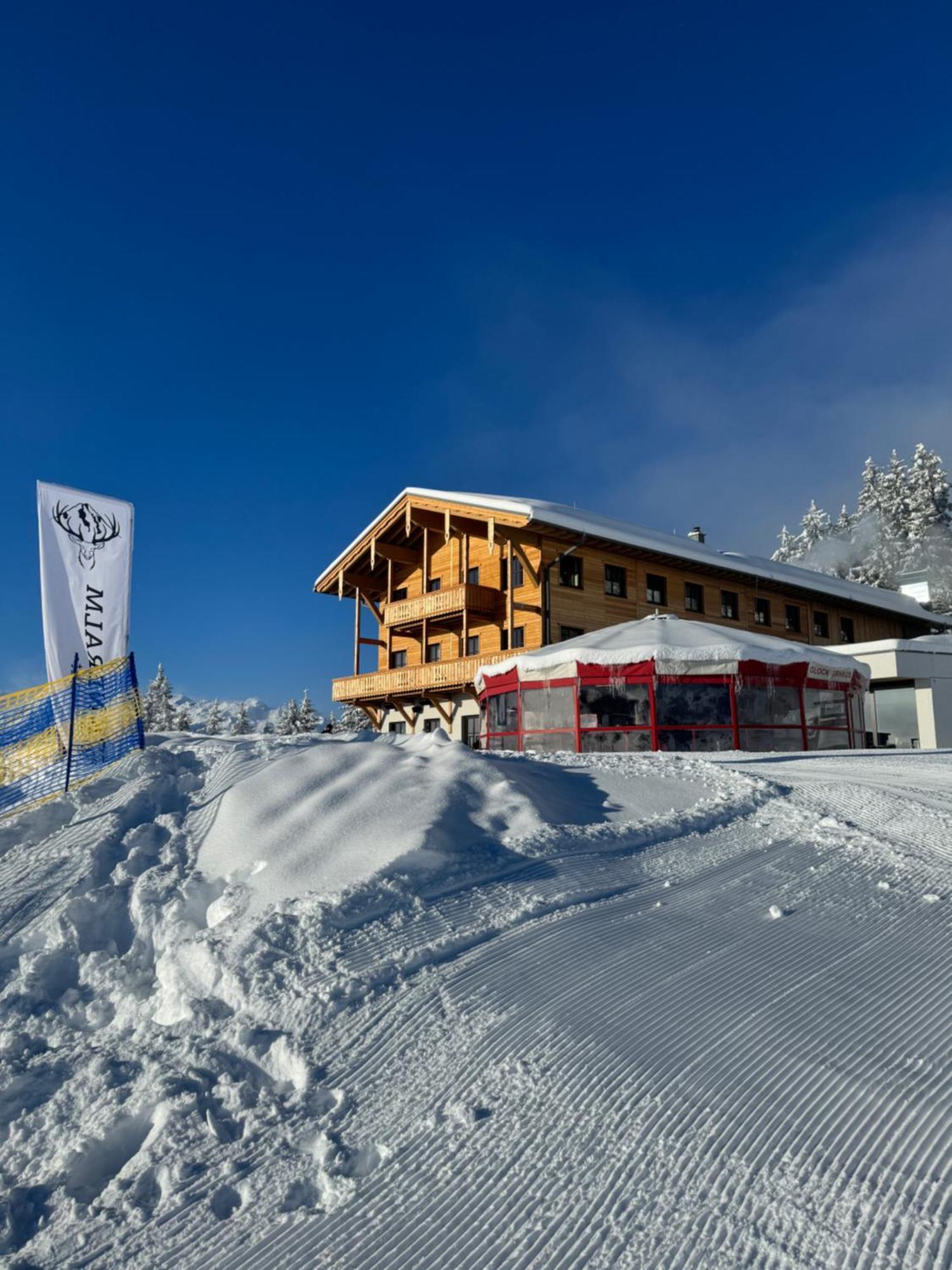 Glockneralm - Exklusiv Erreichbar Mit Skilift Zell am See Luaran gambar