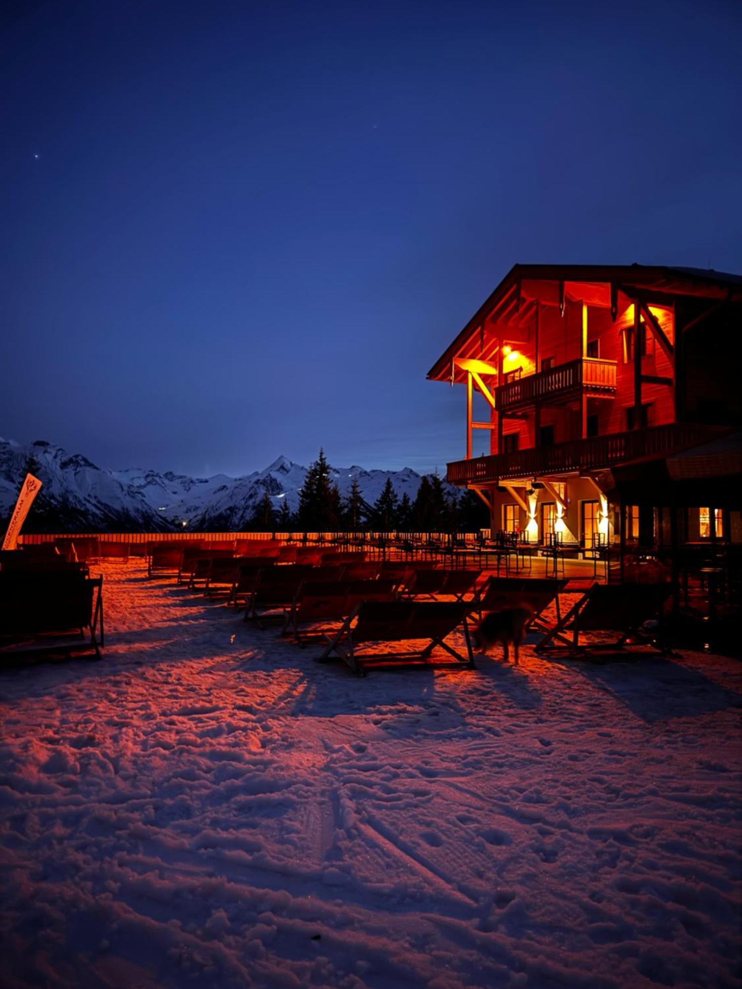 Glockneralm - Exklusiv Erreichbar Mit Skilift Zell am See Luaran gambar